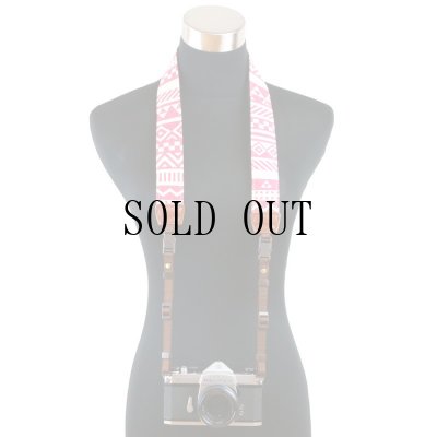 画像5: !MO CAMERA STRAP［Geometric Red］
