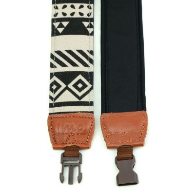 画像2: !MO CAMERA STRAP［Gemetric Black］