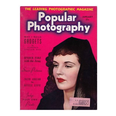 画像1: ビンテージ雑誌 Popular Photography 1940年1月号