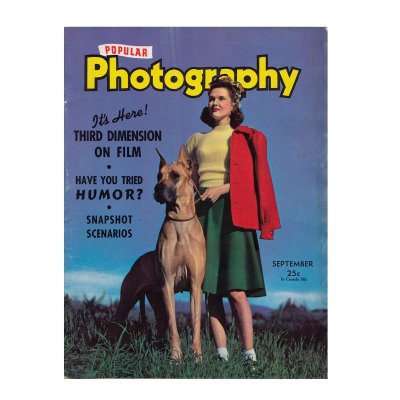 画像1: ビンテージ雑誌 Popular Photography 1942年9月号