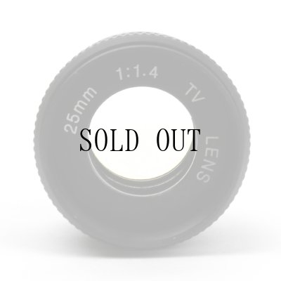 画像6: CCTV 25mm/F1.4レンズ[Black]