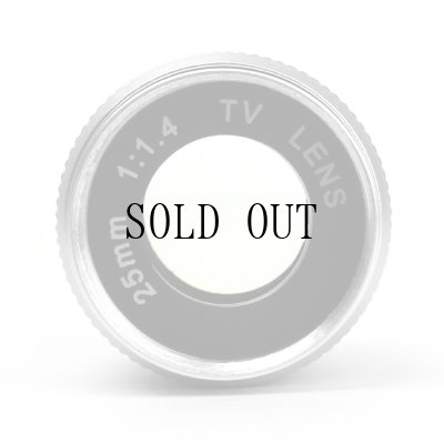 画像6: CCTV 25mm/F1.4レンズ[Silver]