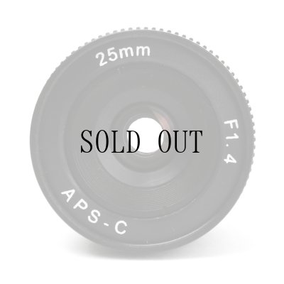 画像3: Mirrorless CCTV 25mm/F1.4レンズ