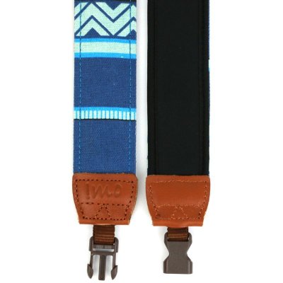 画像4: !MO CAMERA STRAP［Geometric Blue］