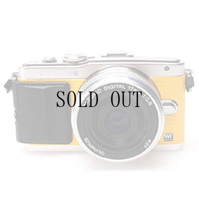 画像2: OLYMPUS E-PL5/E-PL6 専用カスタムレザー [Yellow]