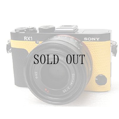 画像2: Sony RX1 専用カスタムレザー [Yellow]