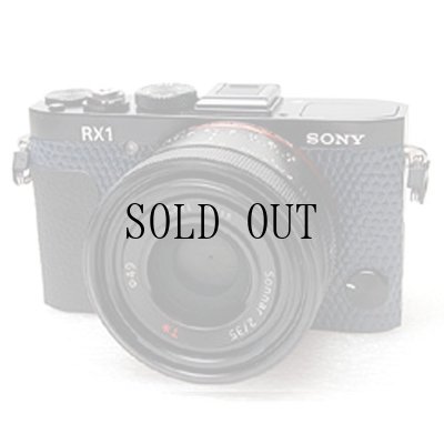 画像2: Sony RX1 専用カスタムレザー [Navy]