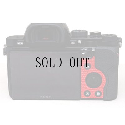 画像2: Sony α7 α7R専用カスタムレザー [Red]