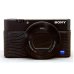 画像1: Sony RX100 III, RX100 IV専用カスタムレザー [Black] (1)
