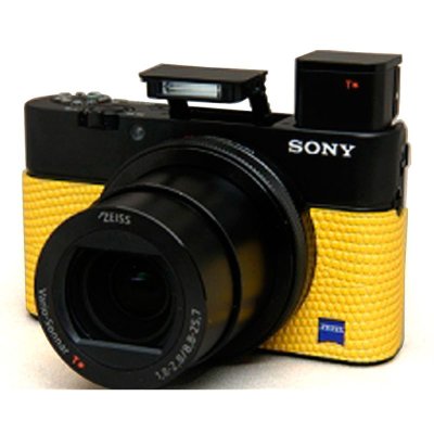 画像2: Sony RX100 III, RX100 IV専用カスタムレザー [Yellow]
