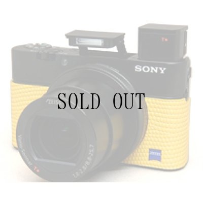 画像2: Sony RX100 III, RX100 IV専用カスタムレザー [Yellow]