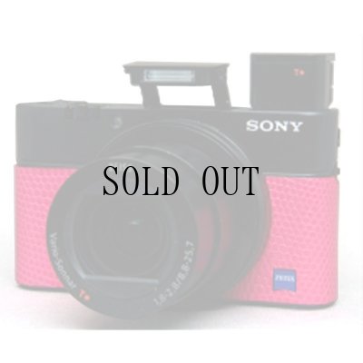 画像2: Sony RX100 III, RX100 IV専用カスタムレザー [Pink]