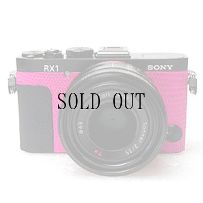 画像1: Sony RX1 専用カスタムレザー [Pink]