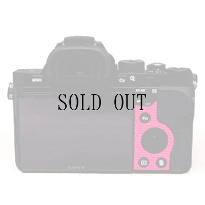 画像2: Sony α7 α7R専用カスタムレザー [Pink]