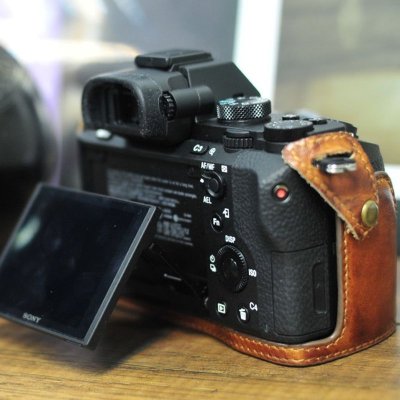 画像8: ■SALE■SONY A7II / A7RII / A7SIII 専用レザーケース・ストラップセット [Brown]