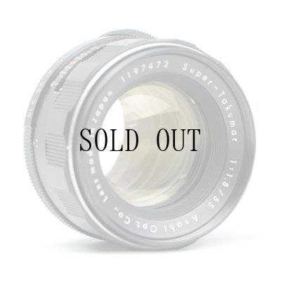 画像6: ASAHI OPT.CO.(旭光学工業)Super-Takumar(タクマー)55mm/F1.8