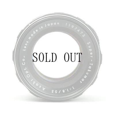 画像3: ASAHI OPT.CO.(旭光学工業)Super-Takumar(タクマー)55mm/F1.8