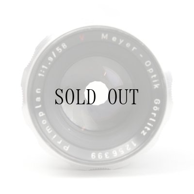画像5: Meyer Optik(メイヤーオプティック)Primoplan(プリモプラン)58mm/F1.9 ※レア