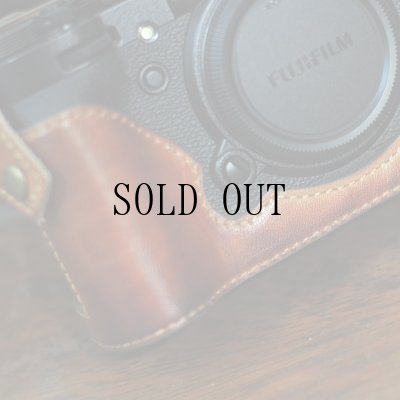 画像9: ■SALE■FUJIFILM X-T2 専用レザーケース・ストラップセット [Brown]