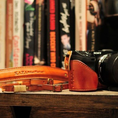 画像6: ■SALE■SONY NEX-7 / NEX-6  専用レザーケース・ストラップセット [Brown]