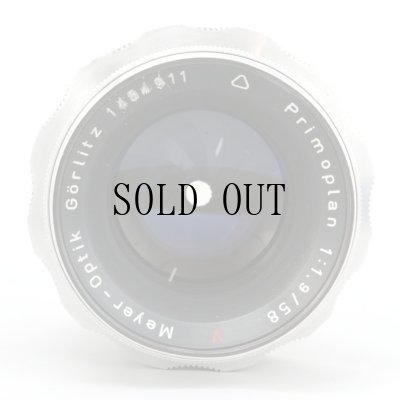 画像3: Meyer Optik（メイヤーオプティック）Primoplan（プリモプラン）58mm/F1.9