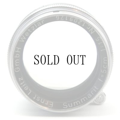 画像5: Leica (Ernst Leitz GmbH Wetzlar) Summarit（ズマリット）50mm/F1.5