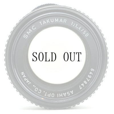 画像3: Asahi Opt. Co.,（旭光学工業） SMC Takumar（タクマー）50mm/F1.4
