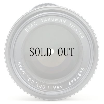 画像5: Asahi Opt. Co.,（旭光学工業） SMC Takumar（タクマー）50mm/F1.4