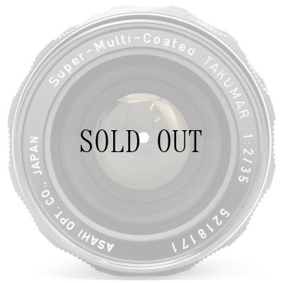 画像5: Asahi Opt. Co.,（旭光学工業） Super-Multi-Coated Takumar（タクマー）35mm/F2
