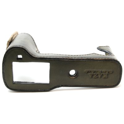 画像4: ■SALE■FUJIFILM X-T2 専用レザーケース・ストラップセット [Olive Green]