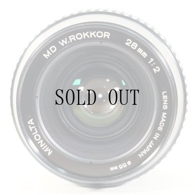 画像6: MINOLTA（ミノルタ）MD W.ROKKOR 28mm/F2