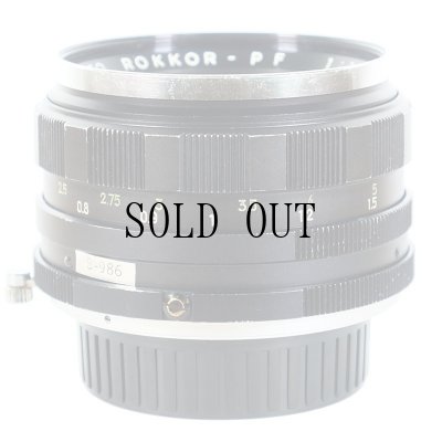 画像3: MINOLTA（ミノルタ）AUTO ROKKOR-PF 58mm/F1.4