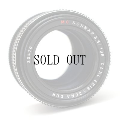 画像4: Carl Zeiss Jena DDR (カールツアイス イエナ) MC Sonnar （ゾナー）135mm/F3.5