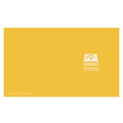 画像1: ポラロイド専用アルバム【BOX Yellow】on and onオリジナル