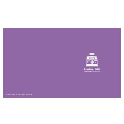 画像1: ポラロイド専用アルバム【SX-70 Purple】on and onオリジナル
