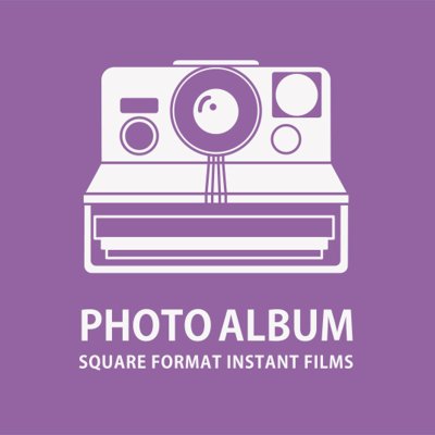 画像2: ポラロイド専用アルバム【BOX Purple】on and onオリジナル