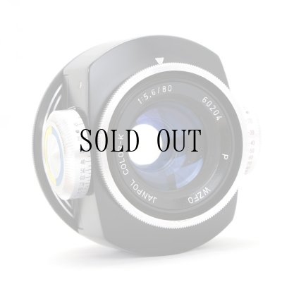 画像3: WZFO JANPOL（ジャンポール）COLOR-K P 80mm/F5.6 + ヘリコイド付マウント Set