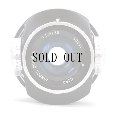 画像7: WZFO JANPOL（ジャンポール）COLOR-K P 80mm/F5.6 + ヘリコイド付マウント Set