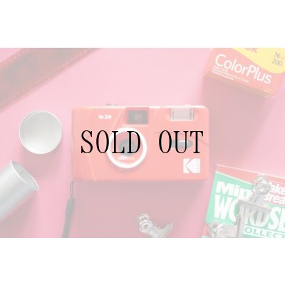 画像11: KODAK（コダック）M38 フィルムカメラ｜フレイムスカーレット