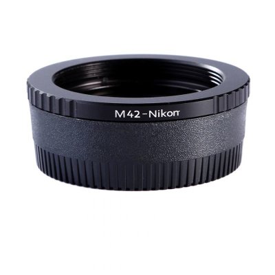 画像1: M42-Nikon F専用マウントアダプター