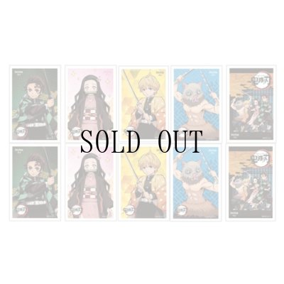 チェキプリント収納スリーブ※1(5デザイン×各2枚) ※1 チェキプリントを1枚ずつ入れられる袋状の保護フィルム。