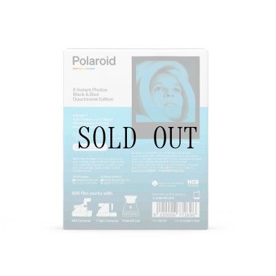 画像3: Polaroid | Black&Blue Duochrome 600 Film　※NEW