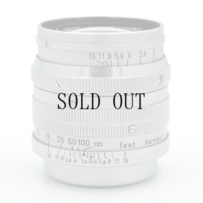 画像4: Leica (Ernst Leitz GmbH Wetzlar) Summarit（ズマリット）50mm/F1.5