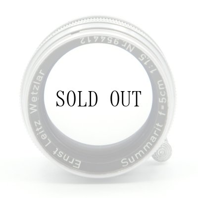 画像5: Leica (Ernst Leitz GmbH Wetzlar) Summarit（ズマリット）50mm/F1.5