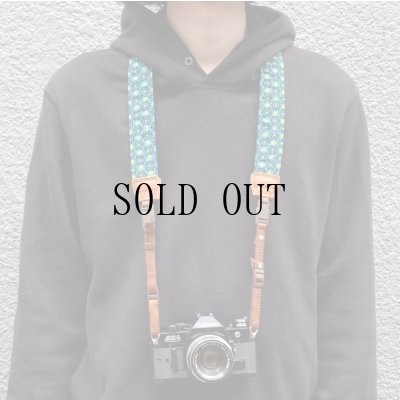 画像1: !MO CAMERA STRAP［Vintage Circle］