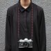 画像1: ［渋谷ロフト店］A-MoDe ナイロンロープカメラストラップ 100cm【ブラック/レッド】 (1)