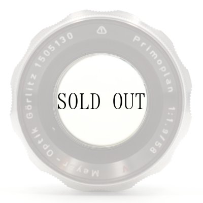 画像4: Meyer Optik（メイヤーオプティック）Primoplan（プリモプラン）V 58mm/F1.9