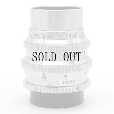 画像3: Wollensak(ウォーレンサック)Cine-Raptar 25mm/F1.9