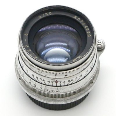 画像1: ［渋谷ロフト店］Jupiter-8 P シルバー (ヘリコイドレバー付き) 50mm/F2