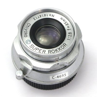 画像1: Chiyoko（千代田光学）Super Rokkor 45mm/F2.8